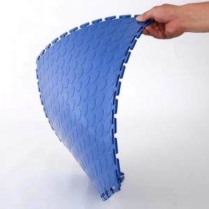 Βαρέως τύπου Ανθεκτικό στη φθορά Γκαράζ Εργαστήριο Πλακάκι δαπέδου PVC Βιομηχανικό Πλακάκι δαπέδου 50X50cm