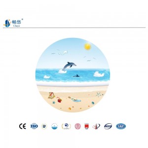 CHAYO Personalizirana i prilagođena PVC obloga-pješčana plaža