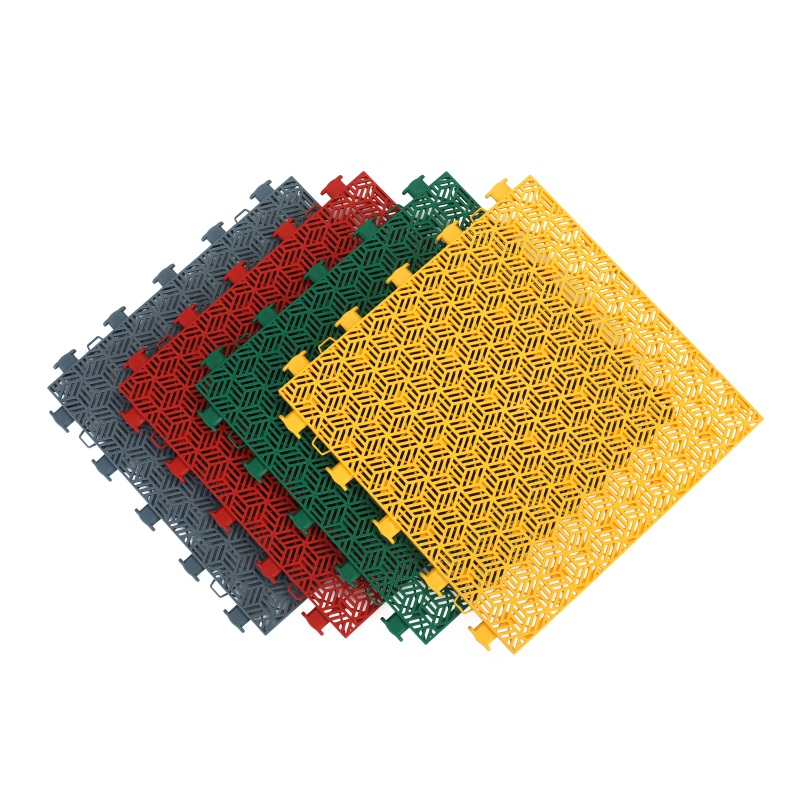 Interlocking Floor Tile PP Magic Cube for Sports Court Kindergarten K10-451