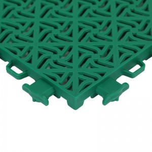 [K10-461] Interlocking PP Floor Tile For Sports Court Kindergarten-Lucky Pattern