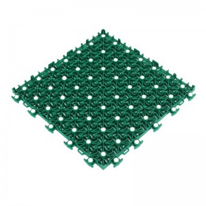 Interlocking Floor Tile PP Lucky Pattern for Sports Court Kindergarten K10-461