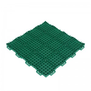 [K10-47] Interlocking PP Floor Tile For Sports Court Kindergarten- Square-In-Round