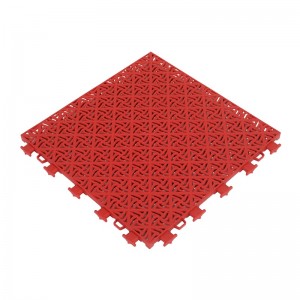 [K10-461] Interlocking PP Floor Tile For Sports Court Kindergarten-Lucky Pattern