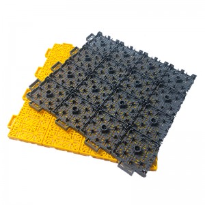[K11-110] Interlocking Plastic Vinyl PP Polypropylene Drainage Floor Tiles for Carwash