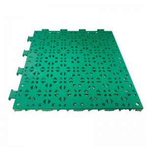 Outdoor Sport Flooring Tile Snap Together PP Basketball Volleyball Court Flooring Tile