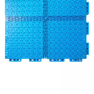 Modulární PP tvrdé plastové podlahové dlaždice Odnímatelné prémiové vinylové dlaždice pro sportoviště
