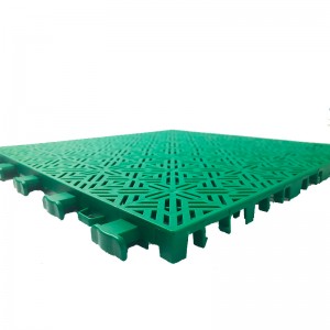 Waje Pp Tile Tile Danna Kulle Resilient Vinyl Tile Flooring don filin wasan kindergarten