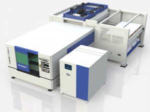 Auto load and unload laser cutting machine