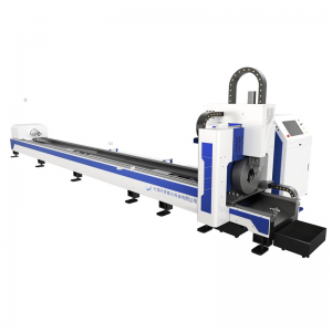 0260 2kw cnc laser cutter tube/pipe metal fiber laser cutting machine