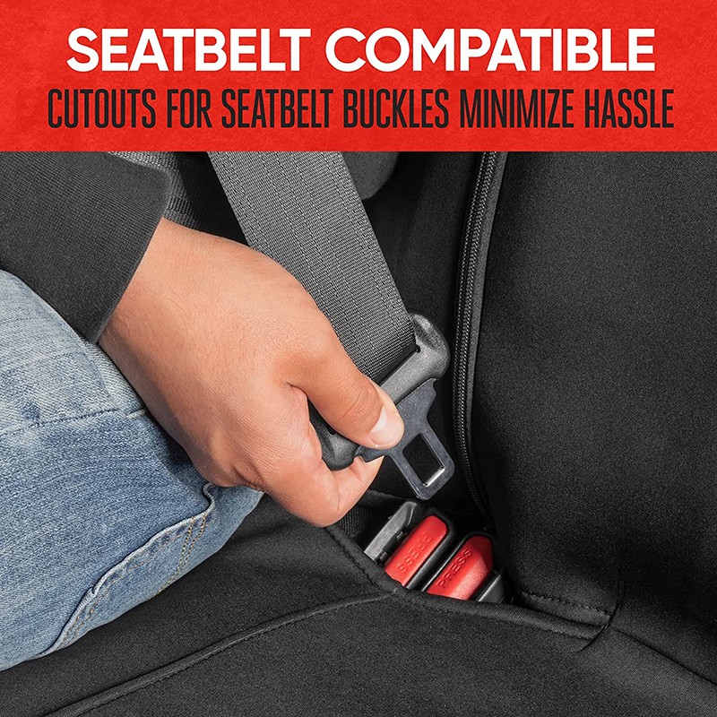 Custom car seat covers with Durable Material for Long-Term Use.
