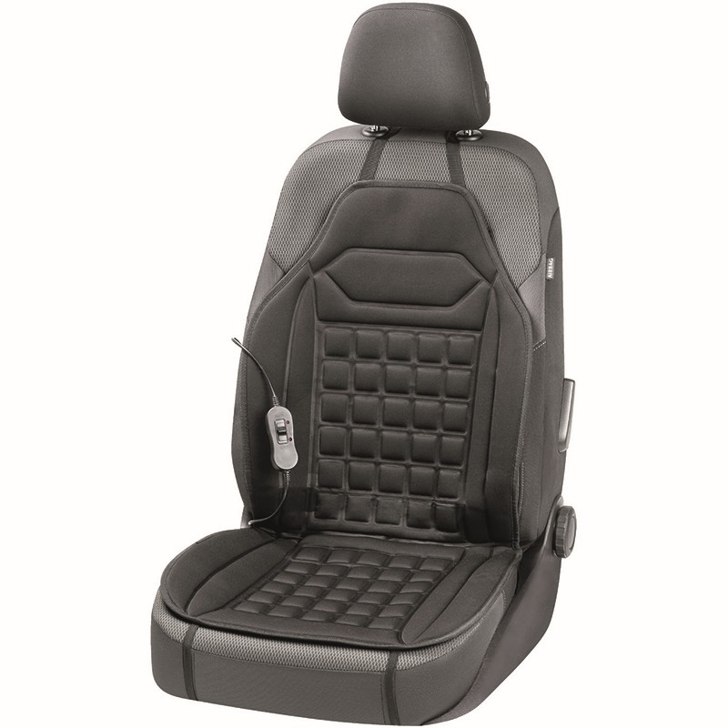 12V black Auto Heated Seat Cushion