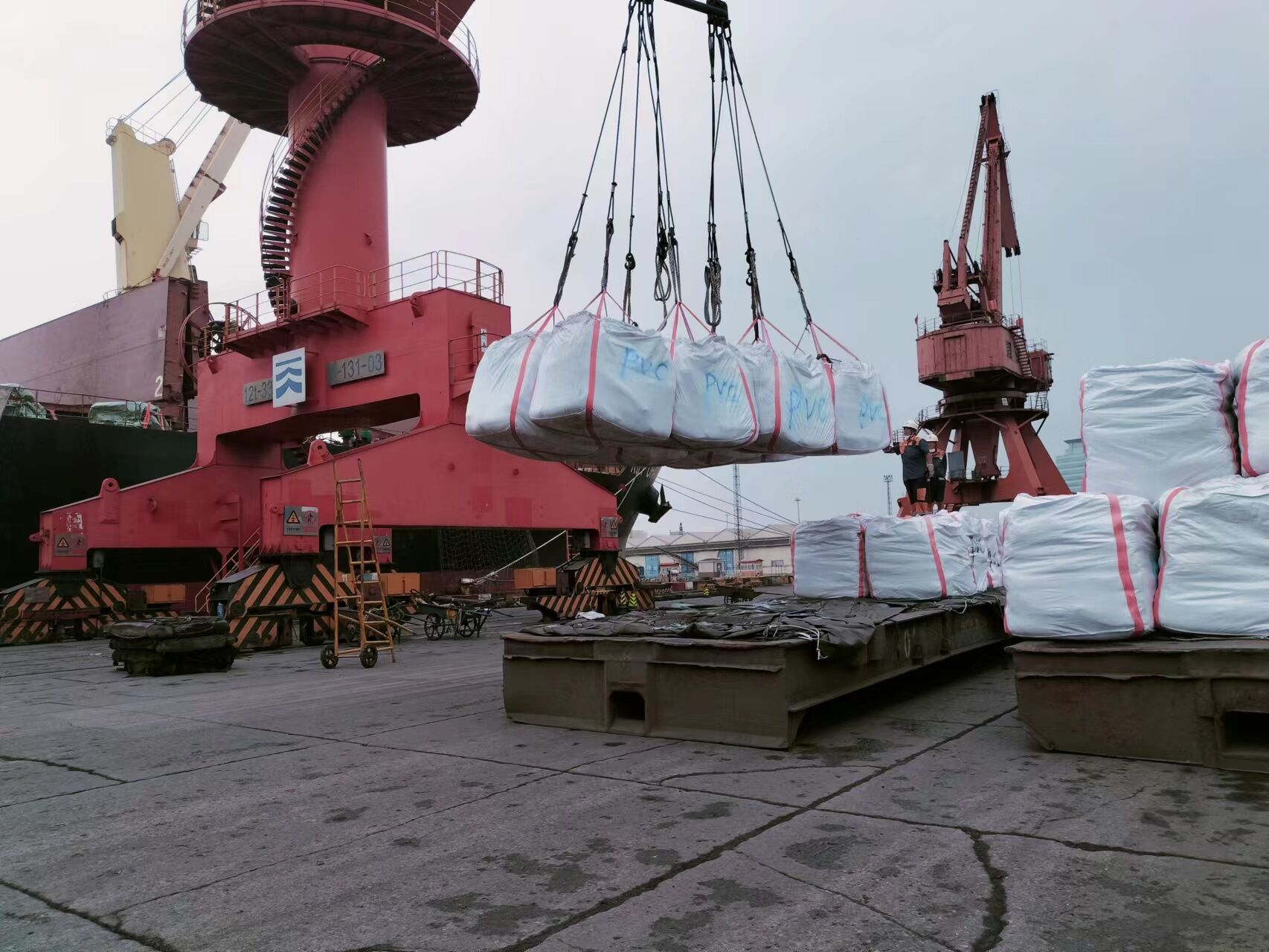 Chemdo’s PVC resin SG5 orders shipped by bulk carrier on August 1.