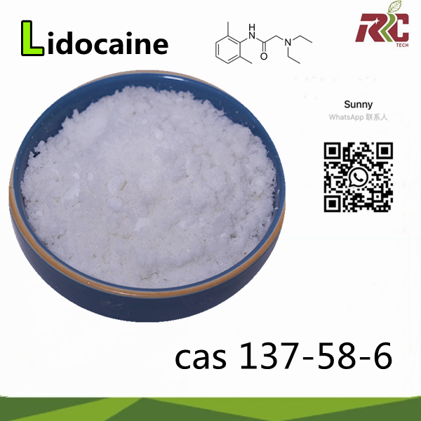 CAS 137-58-6 Lidocaine high purity 99% chemicals API Intermediate safe delivery double customs clearance