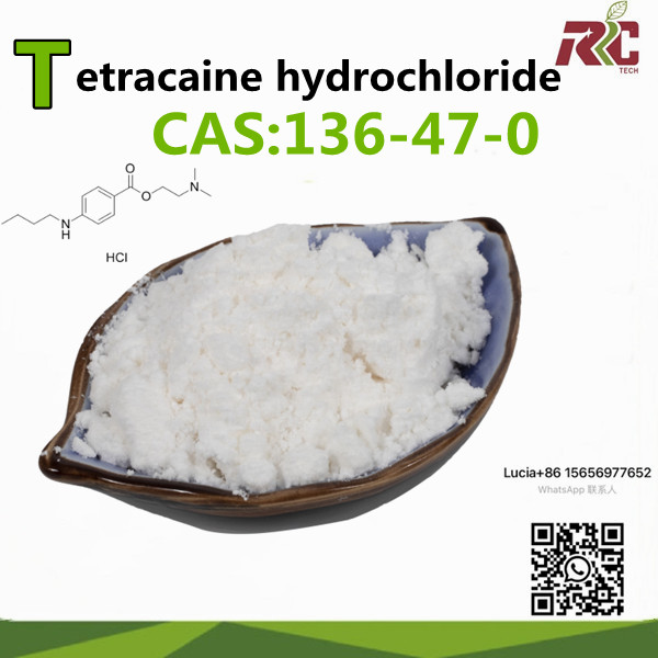 Hot sell product  Tetracaine hydrochloride CAS:136-47-0  fast delivery