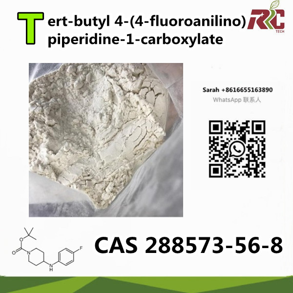 Professional Chemical Raw Materials CAS 288573-56-8 tert-butyl 4-(4-fluoroanilino)piperidine-1-carboxylate