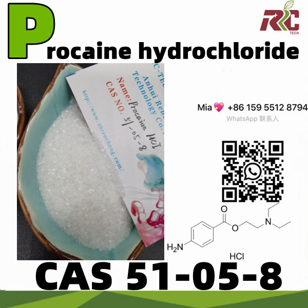 Hot Sale, High Quality and Best Price, Anaesthesia Raw Procaine HCl Raw CAS: 51-05-8, Safety Transport, USP/Bp, Discount Is Here!