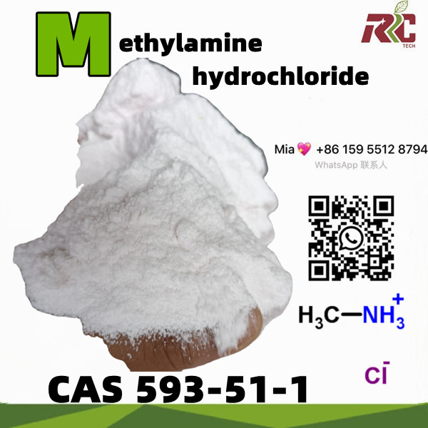 Large stock with safety delivery CAS 593-51-1 Methylamine hydrochloride  chemical raw matericals pharmaceutical intermediate Featured Image