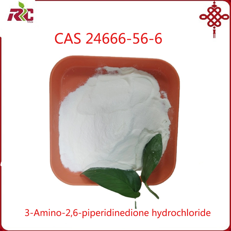 Cosmetic Material CAS 24666-56-6 3-Amino-2, 6-Piperidinedione Hydrochloride