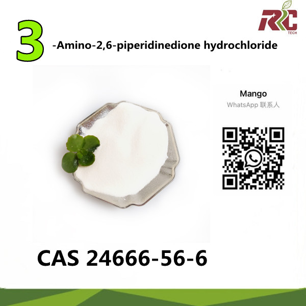 CAS 24666-56-6 3-Amino-2,6-piperidinedione hydrochloride Pharmaceutical Chemical