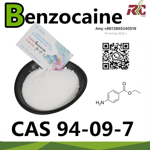 Organic Intermediate CAS 94-09-7 Benzocaine with Best Qualit