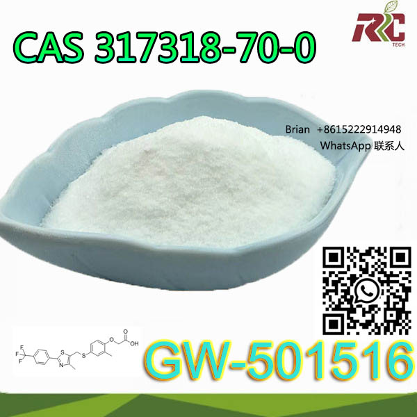 Factory Direct Supply Wholesale Price for Powder Gw 501516 CAS: 317318-70/0 99% Purity Steroids Raw Material Powder