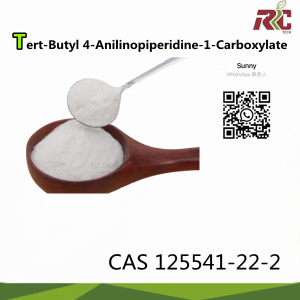 high purity 99% cas 125541-22-2 tert-Butyl 4-anilinopiperidine-1-carboxylate chemical pharmaceutical intermediates white powder