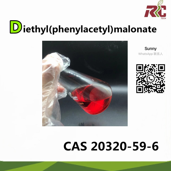 CAS 20320-59-6 New BMK oil liquid diethyl 2-(2-phenylacetyl)propanedioate chemical sample free raw materical safe delivery