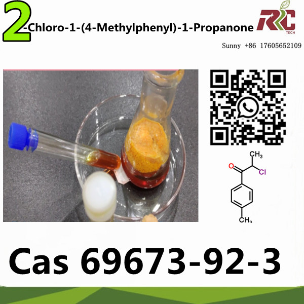 High yield oil Cas 69673-92-3 liquid 2-Chloro-1-(4-Methylphenyl)-1-Propanone chemical raw materical and intermediate China Supplier