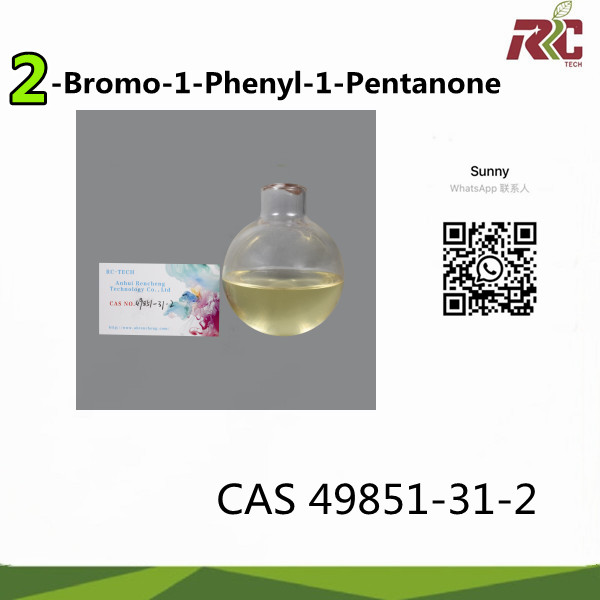 High Purity 99% 49851-31-2  2-Bromo-1-phenyl-1-pentanone chemical pharmaceutical good qulity raw matericals