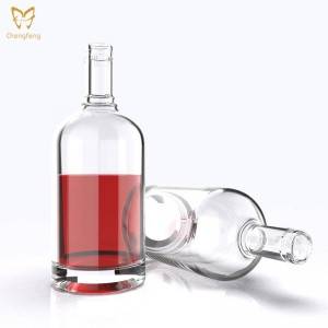 Factory made hot-sale Margarita Glasses - 750ml Custom Liquor Glass Bottle – Chengfeng