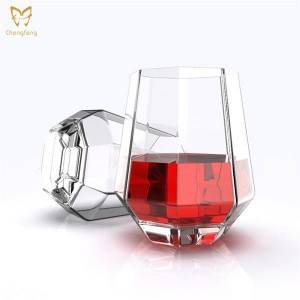 WG1215 Octagonal whiskey glass