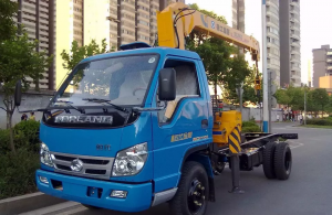 3 tonne XCMG SQ3.2SK2Q Telescopic Truck Mounted Hydraulic Crane For Sale