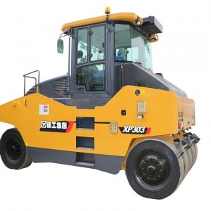 XCMG Rubber Tyre Combined Vibratory Road Roller XP303 Model Machine