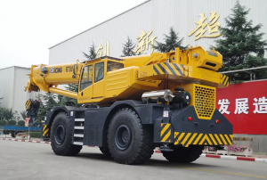 80000kg XCMG Rough Terrain Crane RT80 80t Crane