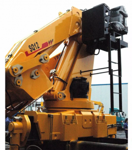 12 ton Small Lifting Crane XCMG SQ12ZK3Q Knuckled Boom Crane For Sale