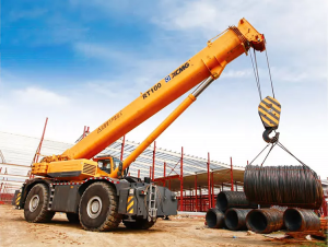 Heavy Crane XCMG RT100 100 ton Rough Terrain Crane for Sale