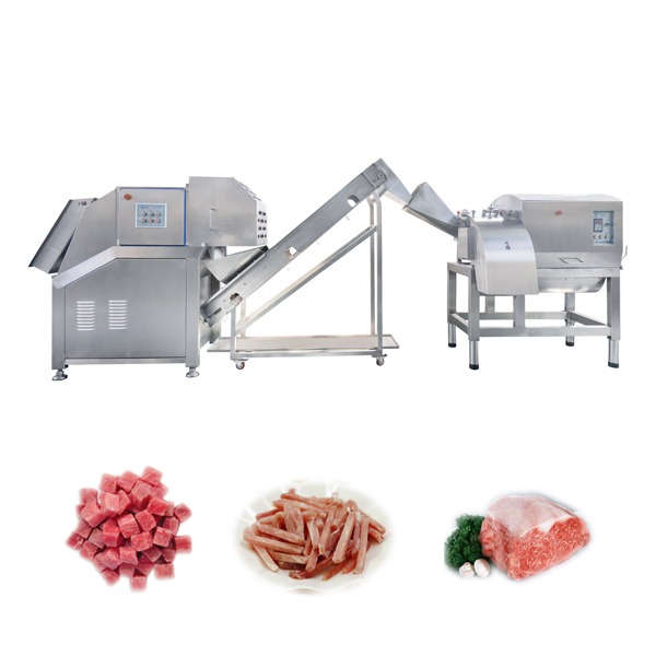100% Original Fresh Meat Cube Dicer Machine - Frozen Meat Cutting Line – Chengye