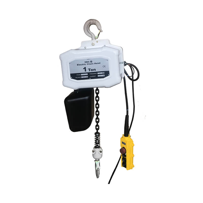 Best quality 2 Ton Electric Wire Rope Hoist - HH- B Electric Chain Hoists  With Trolley – CHENLI