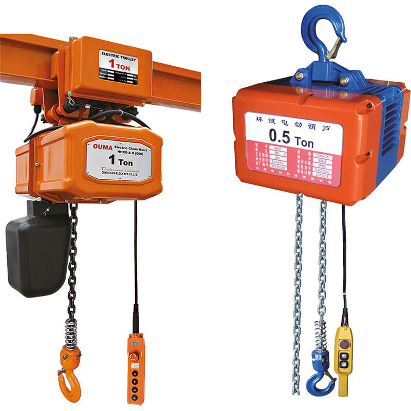 2019 New Style 5 Ton Electric Chain Hoist With Trolley - Aluminium alloy electric hoist – CHENLI