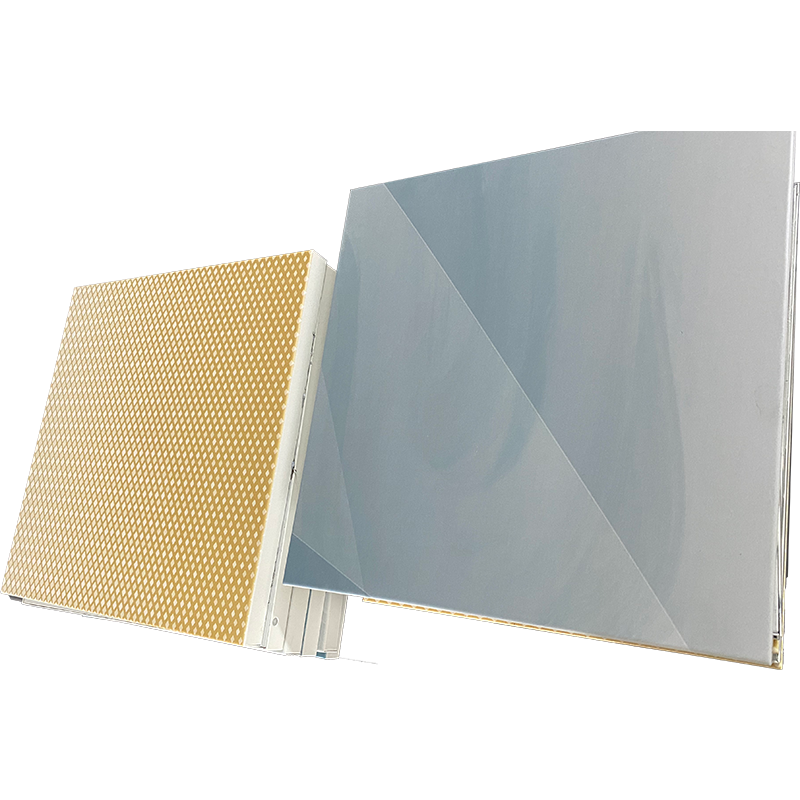 Why are people using honeycomb composite panels as background walls?