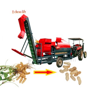 Groundnut peanut picker harvestering machine pirce of High Output Dry And Wet