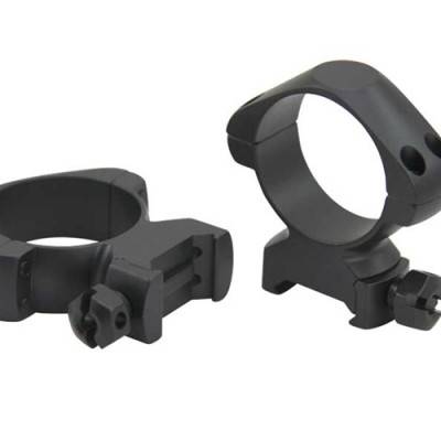 High definition 40mm Scope Rings - 35mm Steel Ring with tactical nuts (Picatinny/weaver)  ,Low – Chenxi