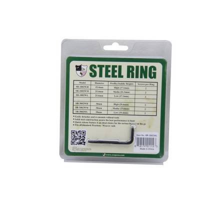 30mm Steel Rings Picatinny/weaver, Low
