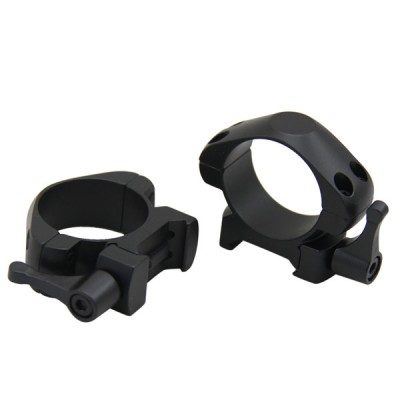 30mm Low，QD Steel Ring Picatinny/weaver, 4 screw, SR-Q3002WL