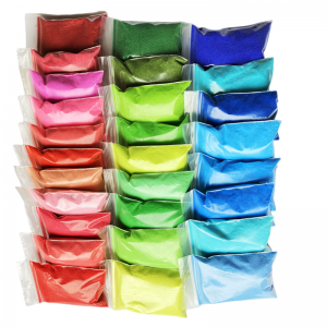 Popular natural bags of dyed colored quartz sand sold in sand bottle painting sets