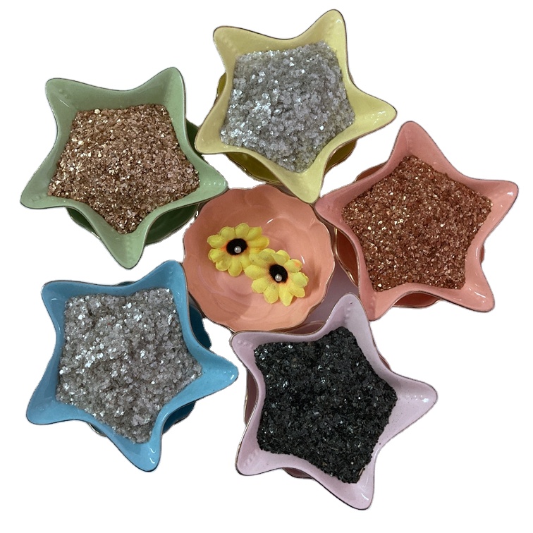 China Manufacturer Lower Price Natural Mica /Dyed Mica/Synthetic Mica Flakes
