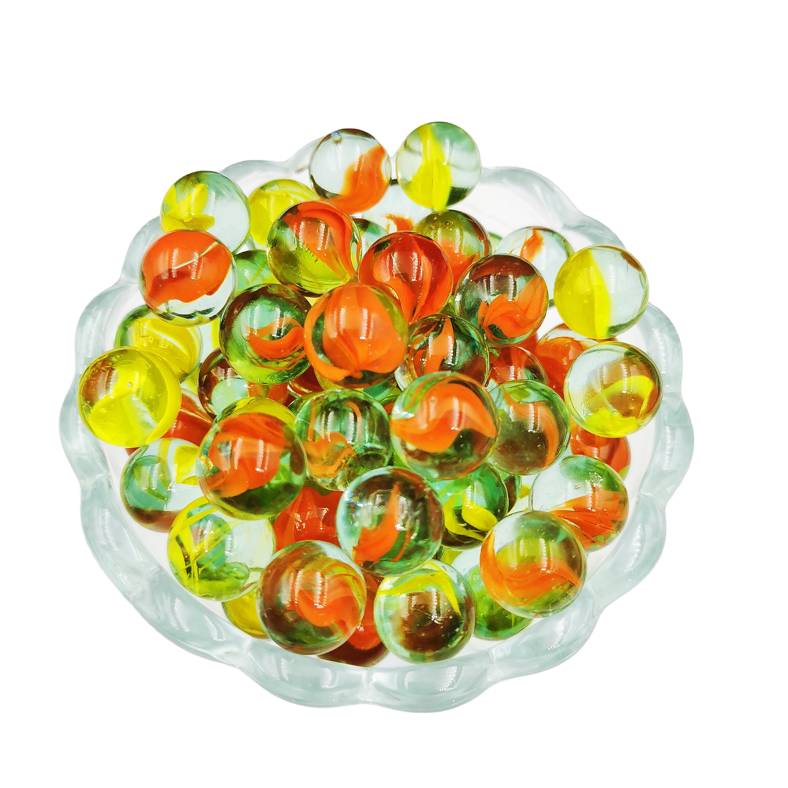 Wholesale price great quality 4-25mm colorful glass ball marble glass