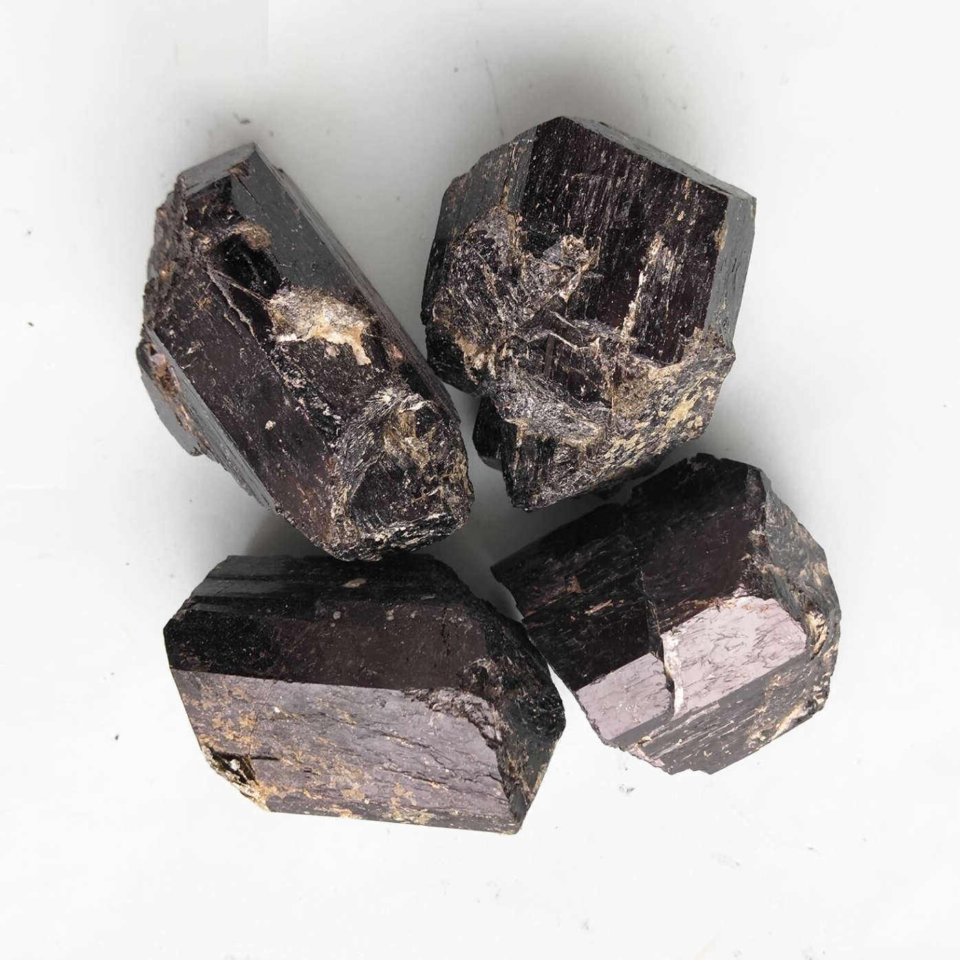 Natural raw rough stone crystal reiki black tourmaline gemstone   stone for sale