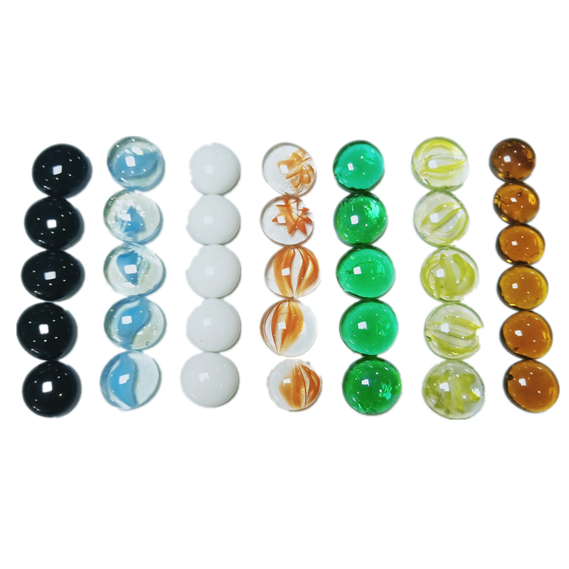 Glass Marbles Balls Charms Clear Pinball Machine Home Decor for Fish Tank Vase Aquarium Toys for Kids Children Featured Image