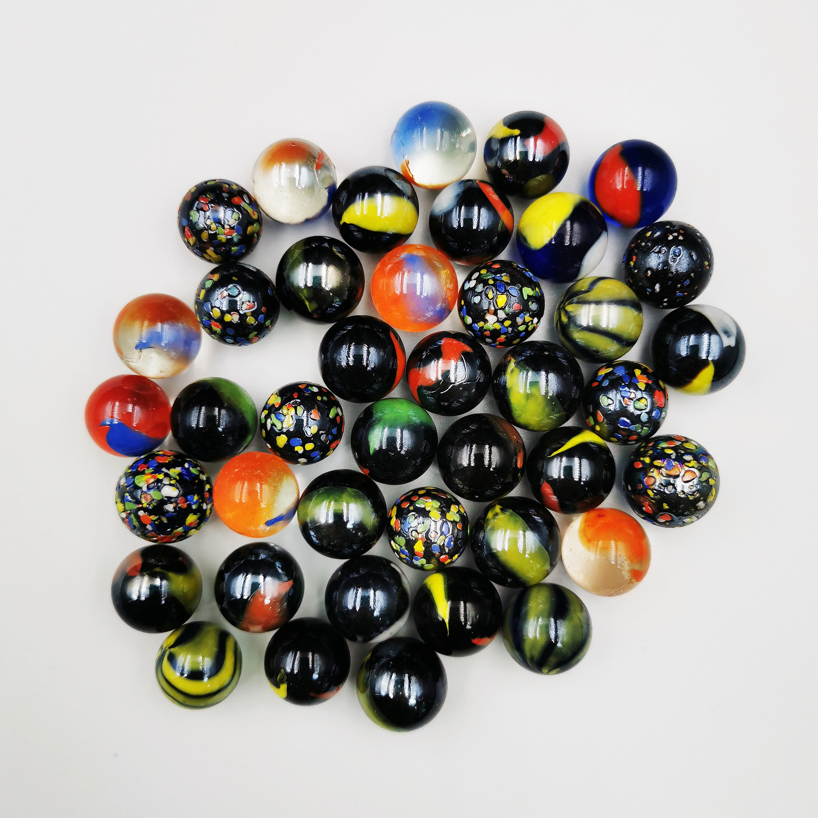 high quality iridescent borosilicate glass ball for marbles